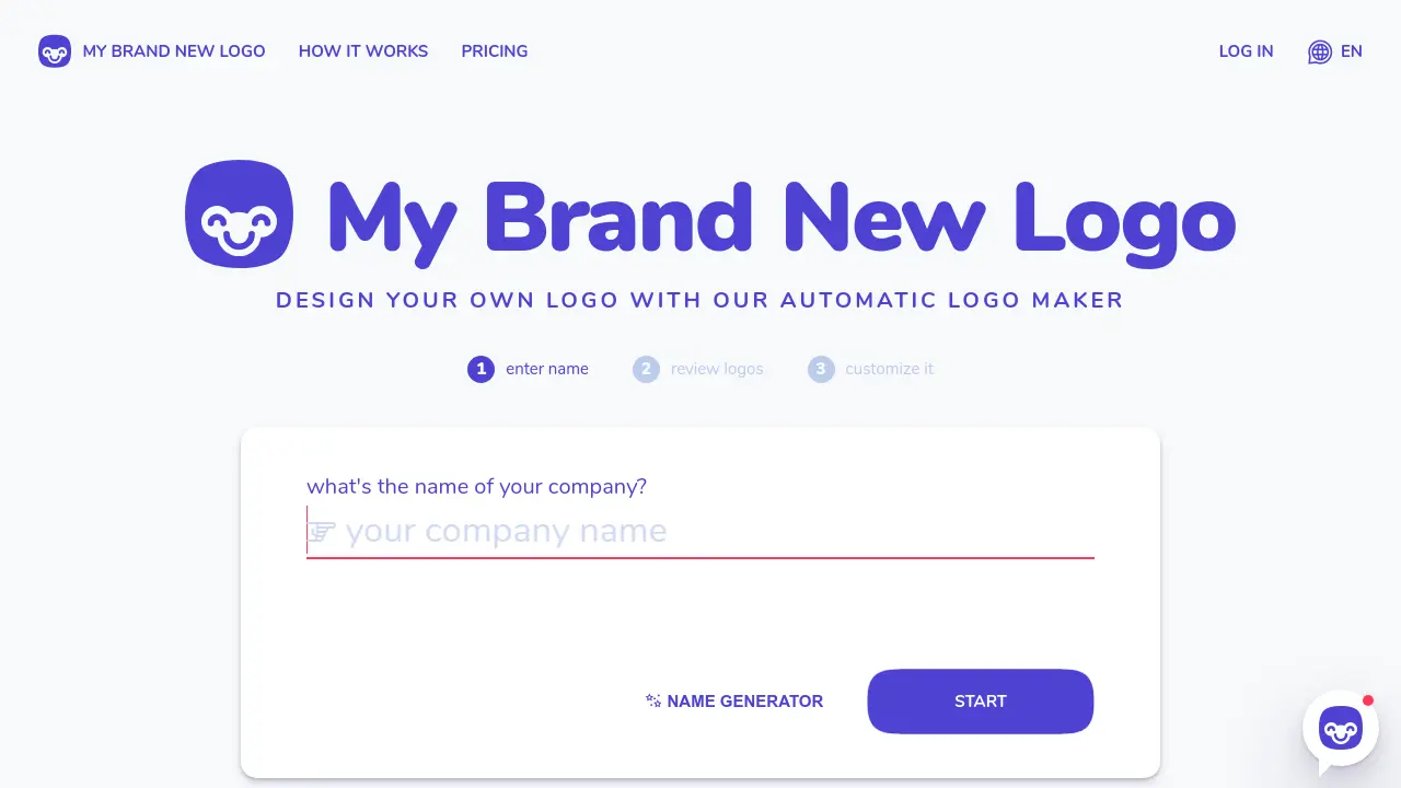 My Brand New Logo screenshot